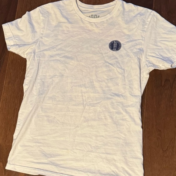 Jane Motorcycle White Tee Rose - Picture 6 of 7